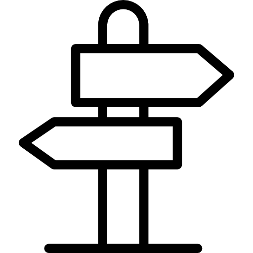 Direction Sign Post